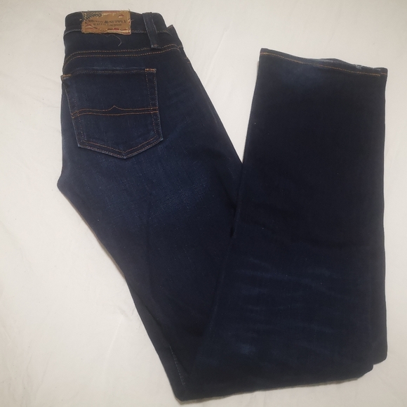 Denim & Supply Ralph Lauren Straight Leg dark wash jeans 24/32 - Picture 2 of 4